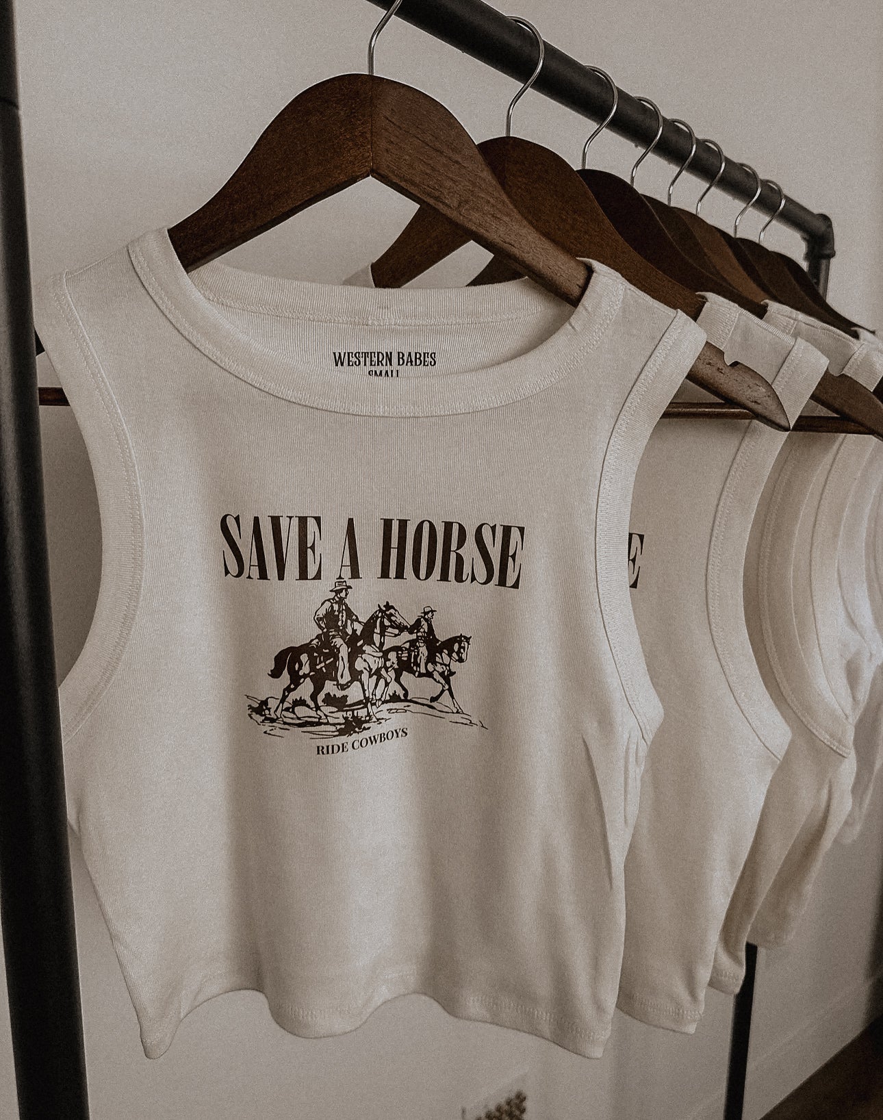 SAVE A HORSE TANK TOP